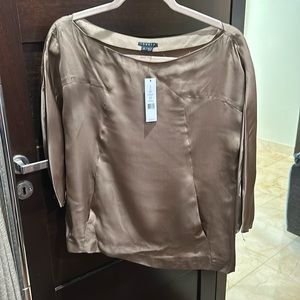 Theory Nena Bark Blouse